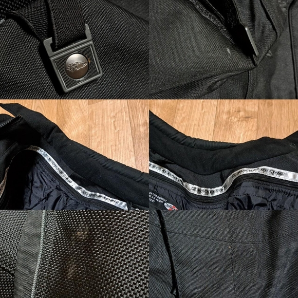 Joe Rocket Ballistic Series Armored Padded Motorcycle Jacket Size Large - Picture 8 of 8